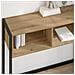 Tavolino Rovere Artigianale 100 x 36 x 75 cm Legno multistrato - Foto miniatura 4