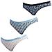 Confezione Da 3 Mutandine Slips Cotone Elasticizzato D4c17 Per Donna - Foto miniatura 1