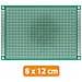 Piastra Prototipale Universale Doppia Faccia 80 X 120 Mm - Fori 2,54 Mm | Montaggio Tht | Elettronica Prototipale - Foto miniatura 3