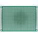 Piastra Prototipale Universale Doppia Faccia 80 X 120 Mm - Fori 2,54 Mm | Montaggio Tht | Elettronica Prototipale - Foto miniatura 4
