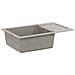 Lavello Grigio 780 x 500 mm 80% Quarzo e 20% Resina - Foto miniatura 1