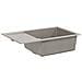 Lavello Grigio 780 x 500 mm 80% Quarzo e 20% Resina - Foto miniatura 5
