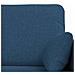 Divano 2 pcs Blu 198 x 78 x 80 cm Tessuto - Foto miniatura 6