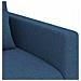 Divano 2 pcs Blu 198 x 78 x 80 cm Tessuto - Foto miniatura 7