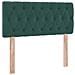 Letto con Contenitore Verde Scuro 100 x 200 cm Velluto - Foto miniatura 9