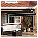 Tenda retrattile manuale con LED Nero 3,5 x 2,5 m - Foto miniatura 2