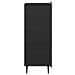 Mobile con Cassetti Nero 33 x 34,5 x 92 cm Legno ingegnerizzato - Foto miniatura 5