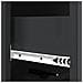 Mobile con Cassetti Nero 33 x 34,5 x 92 cm Legno ingegnerizzato - Foto miniatura 8