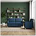 Set di Divani con Storage 2 pcs Blu Poliestere - Foto miniatura 3