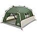 Tenda istantanea resistente all'acqua 4 persona Verde - Foto miniatura 1