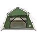 Tenda istantanea resistente all'acqua 4 persona Verde - Foto miniatura 4