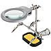 I-TOOL-SD-226 - Supporto Saldatura a Tre Bracci con Lente LED e Spugna - Foto miniatura 1