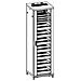I-CASE AV-2144BKTY - Armadio Rack 19'' 600x600 44U per Audio Video Nero - Foto miniatura 4