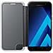 Clear View Cover nero per Galaxy A5 2017 - Foto miniatura 11