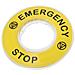 Etichetta Rettangolare Emergenza Stop 3d Zby9320 - Foto miniatura 1