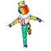 Costume Da Angelo Con Stelle Oro Bambino - Taglia: 5 - 7 Anni (128 Cm)  - Foto miniatura 1