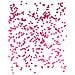 Amscan - Coriandoli A Forma Di Cuore Fucsia Metallizzato - Foto miniatura 2