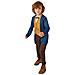 Costume Newt Scamander De Gli Animali Fantastici Bambino - Taglia: 5 A 6 Anni - Foto miniatura 1