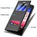 Custodia Compatibile Con Huawei P7 In Nero Cometa - Coperchio Protettivo Con Chiusura Magnetica, Funzione Stand E 2 Finestre Di Visualizzazione - Foto miniatura 6