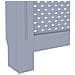 Copertura per Radiatore Antracite 112x19x81 cm in MDF - Foto miniatura 2