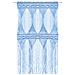 Tenda Macramè Blu 140x240 cm in Cotone - Foto miniatura 2