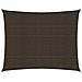Vela Parasole 160 g / m² Marrone 3x4 m in HDPE - Foto miniatura 1