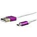 CCS 549 1m Micro-USB B USB A Bianco cavo USB - Foto miniatura 1