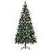 Set Albero Natale Artificiale con LED Palline e Pigne 210 cm - Foto miniatura 3