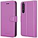 Custodia Compatibile Con Sony Xperia 1 Ii (2. Version) In Violetta Ametista - Coperchio Protettiva Con Chiusura Magnetica, Funzione Stand E Tasca Per Le Carte - Foto miniatura 8