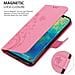 Custodia Compatibile Con Huawei Mate 20 Pro In Rosa Fiore - Coperchio Protettivo In Design Floreale Con Chiusura Magnetica, Funzione Stand E Slot Per Carte - Foto miniatura 5