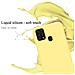 Custodia Compatibile Con Samsung Galaxy M31 In Liquid Giallo - Coperchio Protettivo In Silicone Tpu Flessibile - Foto miniatura 3