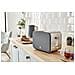 Nordic STRP1060 Set da Colazione Microonde 20 Litri 800 W + Tostapane a 2 Fette 900 W + Bollitore Elettrico 1,7 L 2200 W Colore Grigio - Foto miniatura 3