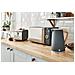 Nordic STRP1060 Set da Colazione Microonde 20 Litri 800 W + Tostapane a 2 Fette 900 W + Bollitore Elettrico 1,7 L 2200 W Colore Grigio - Foto miniatura 6