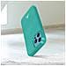 Cover Iphone 13 Pro Silicone Effetto Brillante Pearl Jelly Mercury Turchese - Foto miniatura 2