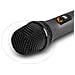 2 Microfoni Wireless Bluetooth Reverb Con Cavo Porta Android Black - Foto miniatura 9