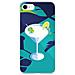 Cover Per Iphone Se 2022/se / 8/7/6s / 6 Ibrida Con Motivi Stampati, Blu - Foto miniatura 1