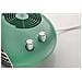Termoventilatore da tavolo Vintage, 2000W, Colore Verde - Foto miniatura 2
