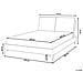 Letto Bouclé Melle 140 X 200 Cm Beige - Foto miniatura 5
