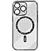 Cover Magsafe Per Iphone 15 Pro Silicone Glitterato - Foto miniatura 1
