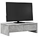 Supporto Monitor Con Cassetti Grigio 50x27x15 Cm In Truciolato - Foto miniatura 3