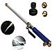 Jet Power Washer Idropulitrice Per Tubo Da Giardino 2 Ugelli 3/4"" Black - Foto miniatura 2