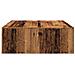 Tavolino Salotto Legno Antico 100x100x35 cm in Truciolato - Foto miniatura 5