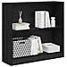 Libreria Rovere nero 80 x 24 x 76 cm Legno multistrato - Foto miniatura 3