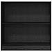 Libreria Rovere nero 80 x 24 x 76 cm Legno multistrato - Foto miniatura 4