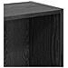 Libreria Rovere nero 80 x 24 x 76 cm Legno multistrato - Foto miniatura 7