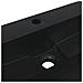 Lavandino 50x38x11 cm Blocco in Marmo/Minerale Nero Opaco - Foto miniatura 8
