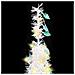 Albero di Natale Artificiale Pop-up con 50 LED Bianco 120 cm - Foto miniatura 3