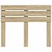 Testiera con testiera Rovere Sonoma 120 cm Legno multistrato - Foto miniatura 1