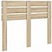 Testiera con testiera Rovere Sonoma 120 cm Legno multistrato - Foto miniatura 5