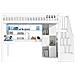 Letto Soppalco Con Led, Scala Contenitore, Scrivania E Scaffali - Foto miniatura 1